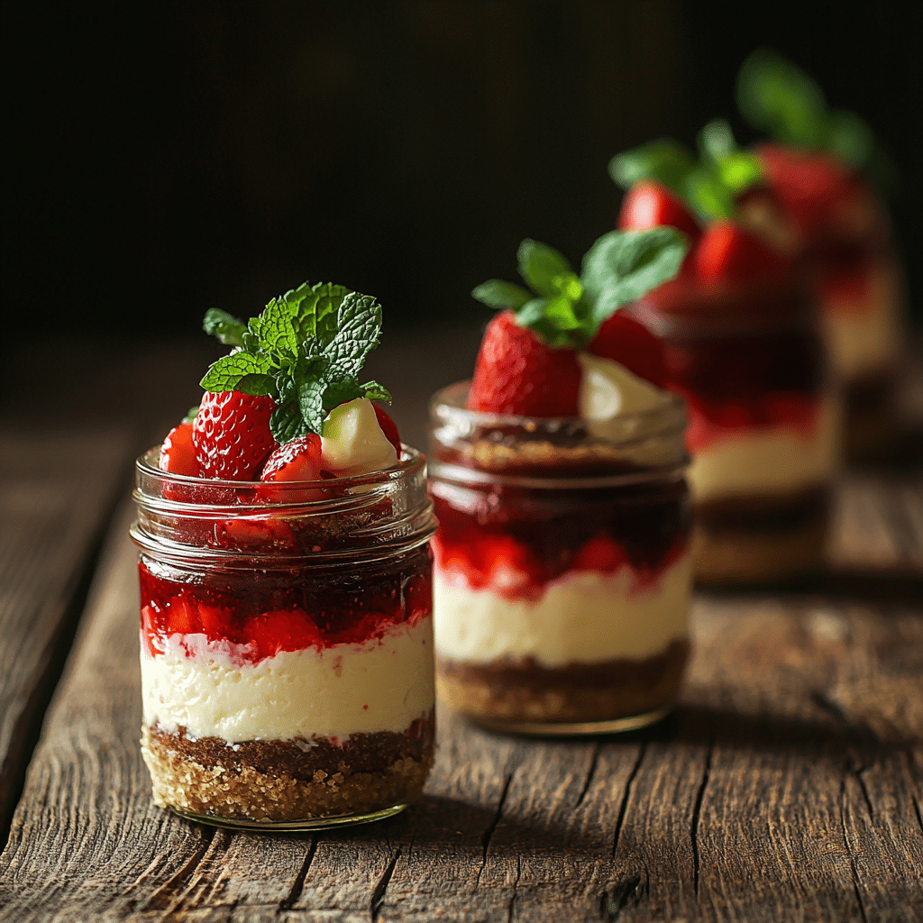 mason-jars-cheesecake mason jars cheesecake